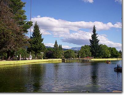 Plaza Pagano, El Bolson Patagonia