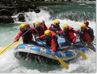 Rafting en El Manso El Bolson Patagonia Argentina