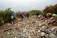 Camino al Glaciar del Hielo Azul El Bolson