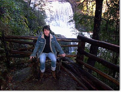 Mirador de la Cascada de Mallin, El Bolson Patagonia Argentina