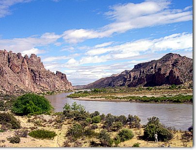 Rio Chubut Patagonia