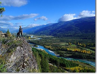 Mirador del Rio Azul El Bolson Patagonia Argentina