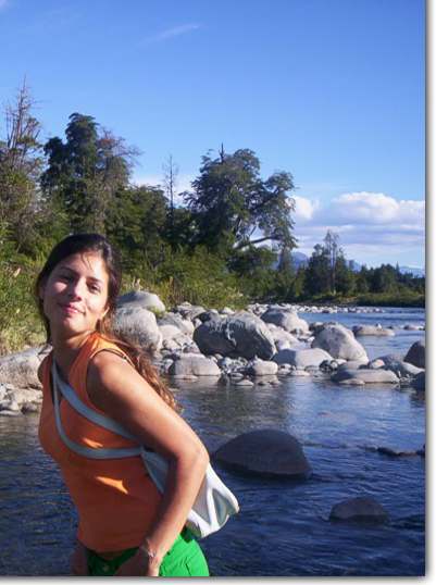 Rio Azul, Camping Los Alerces, El Bolson