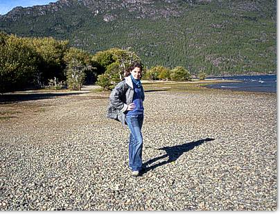 Playa de Lago Puelo, El Bolson Patagonia