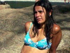 Tomando sol en la Pasarela