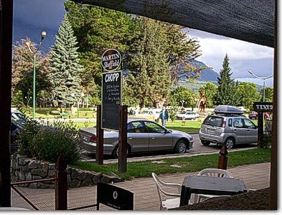 Avenida San Martin, El Bolson Patagonia Argentina