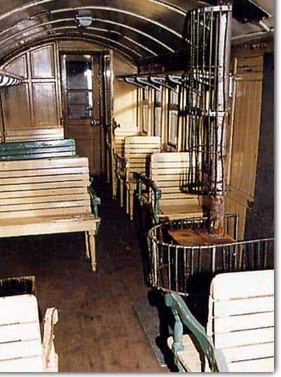 Interior de La Trochita