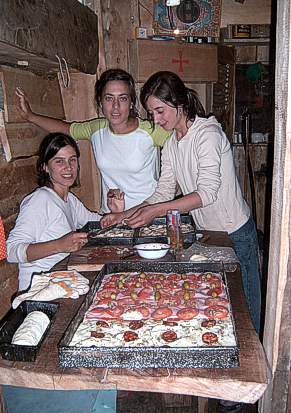 Pizzeada en el Hielo Azul