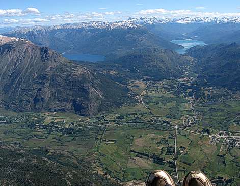 Parapente en El Bolson