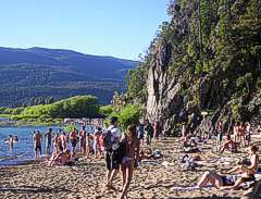 La Playita Lago Puelo, El Bolson Patagonia Argentina