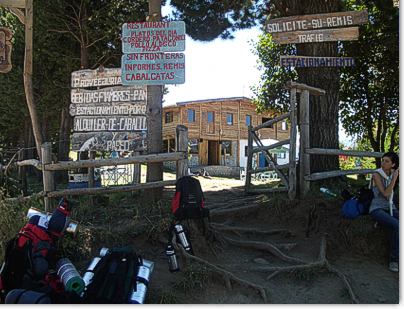 Entrada a la Chacra de Warton, en El Bolson