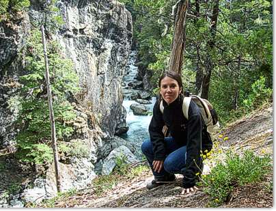 Cajon del Azul, El Bolson Patagonia Argentina