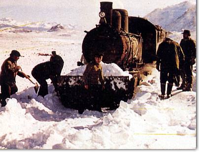 Copiosas e intensas nevadas