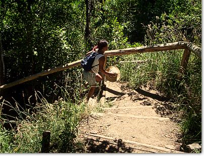 Camino a Cabeza del Indio en El Bolson