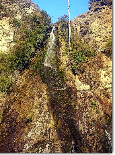 Rinconada de Nahuel Pan, Cascada de la Virgen Misionera, El Bolson Patagonia Argentina