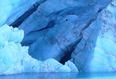 Glaciar del Hielo Azul El Bolson Patagonia Argentina