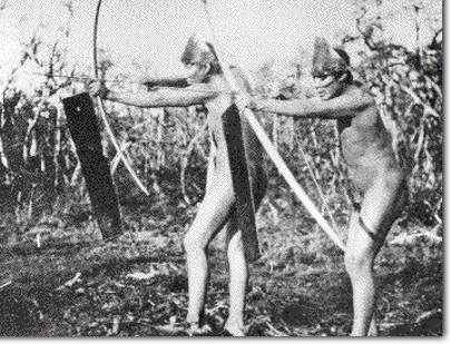 Indios Onas Patagonia de caza | cazando