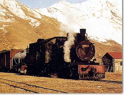 Tren de pasajeros - Estación Nahuel Pan