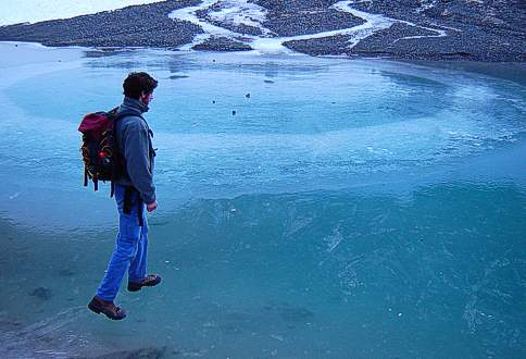 Glaciar del Hielo Azul, El Bolson Patagonia Argentina