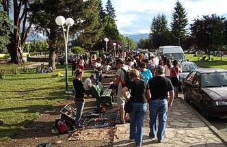 Feria El Bolson Plaza Pagano
