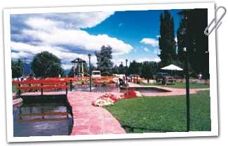 Pileta en Camping El Bolson