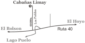 Como llegar a Cabañas Limay